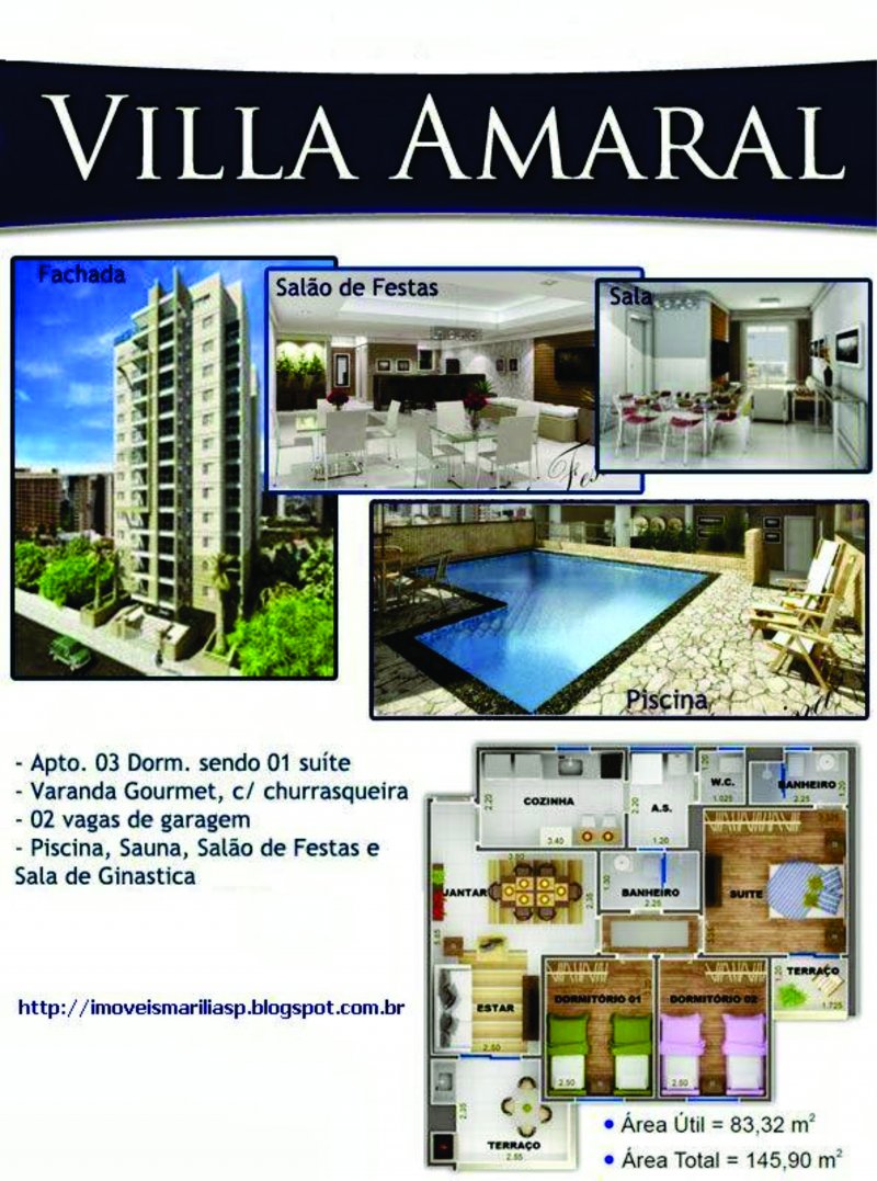 Apartamento - Venda - Cascata - Marília - SP
